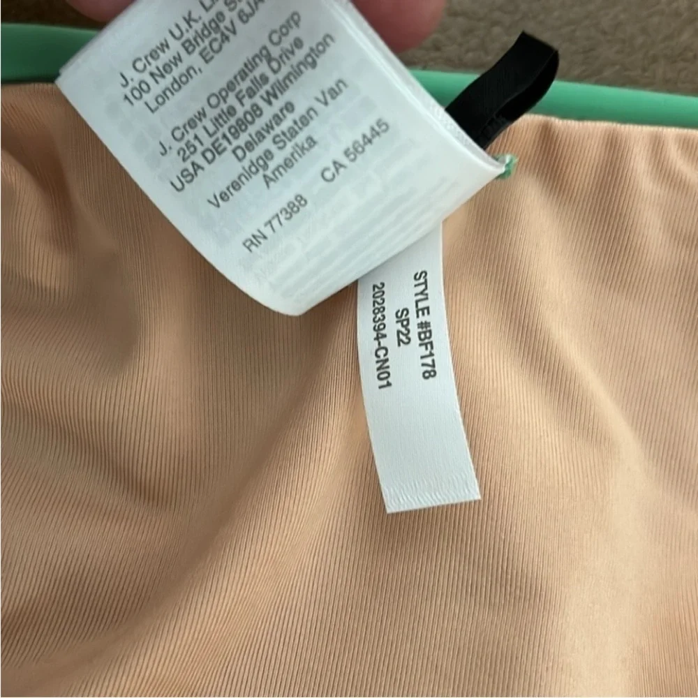 J. Crew Sea foam Green Swim Bikini Bottom Size M